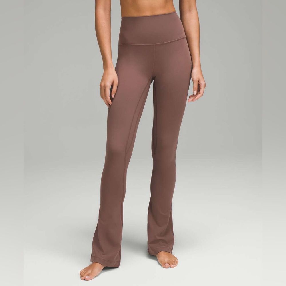 NWT Lululemon Align High-Rise Mini Flare Pant 32” in Dark Oxide